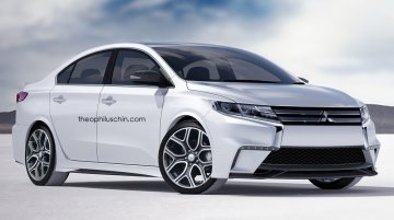 Next generation Mitsubishi Lancer - Rendering