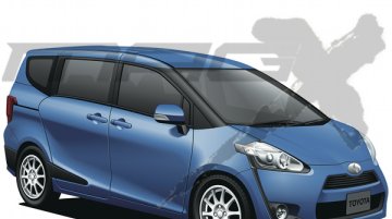 Next generation Toyota Sienta MPV takes shape - Rendering