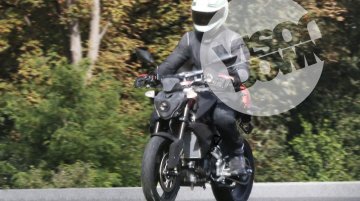 BMW-TVS motorcycle spotted for the first time - Spied