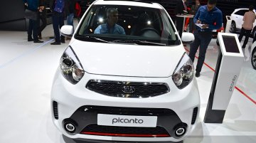Kia Picanto Facelift with sports package at the 2015 Geneva Motor Show