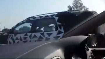 Chevrolet Spin spied testing in India for the 1st time [Update - Video added]