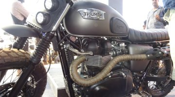 Triumph celebrates first anniversary in India with custom built Bonneville - IAB Report