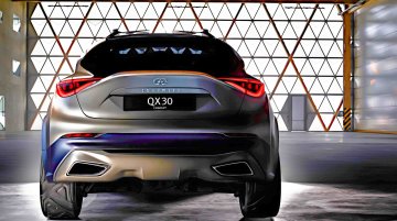 Infiniti QX30 SUV Concept glimpsed before its Geneva showcase - IAB Report