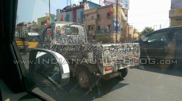 Mahindra P601 LCV short wheelbase variant testing [Update]