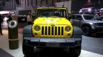 Jeep Wrangler Rubicon Rocks Star at the 2015 Geneva Motor Show