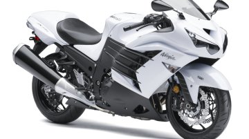 Kawasaki Ninja ZX-14R now available in India in white shade - Report