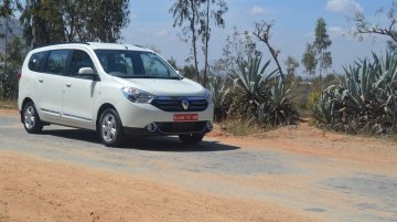 Prices of Renault Lodgy slashed by nearly INR 1 Lakh