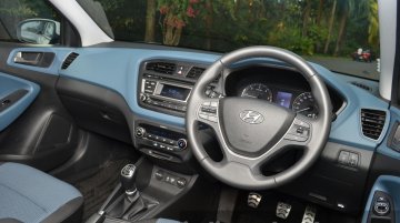 Hyundai i20 Active with Aqua Blue Interior
