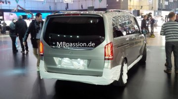 Mysterious Mercedes V-Class 'Concept V ision e' spotted - Report