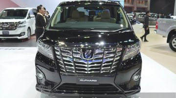 2015 Toyota Alphard at the 2015 Bangkok Motor Show