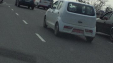2015 Suzuki Alto (JDM) caught testing in Delhi - Spied
