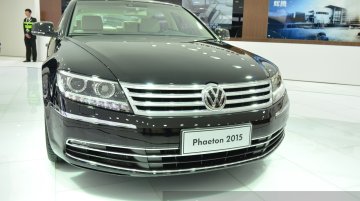 2015 Volkswagen Phaeton at the Auto Shanghai 2015
