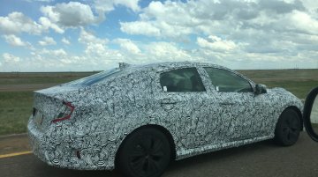 2016 Honda Civic caught testing in the USA - Spied