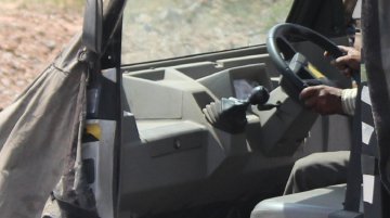 Eicher-Polaris Flexituff shows its interior in new images - Spied