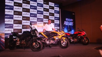 New Bajaj Pulsar AS 150, AS 200 and RS 200 launched in Pune - IAB Report