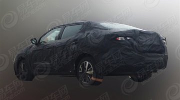 Purported Nissan Lannia sedan spied for the first time - China