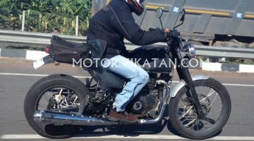 Royal Enfield Himalayan spotted testing in Chennai - Spied