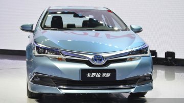 Toyota Corolla Hybrid at Auto Shanghai 2015