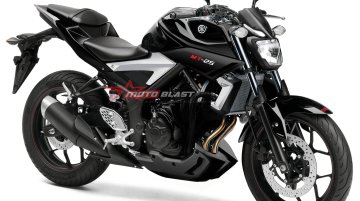 Yamaha MT 25 (naked R25) - Rendering