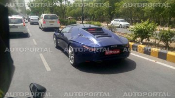 DC Avanti with blue exterior color spotted in Delhi - Spied