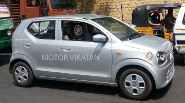 2015 Suzuki Alto (JDM) snapped testing in Coimbatore - Spied