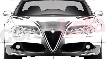 2016 Alfa Romeo Giulia unofficial sketches emerge - Report