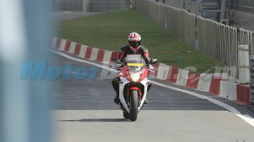 Honda CBR650F spotted at the Buddh Circuit ahead of its July launch - Spied