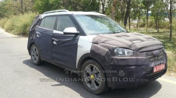 IAB reader snaps top-end Hyundai ix25 on test in Greater Noida - Spied