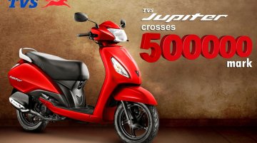 TVS Jupiter sales crosses 5 lakh mark - IAB Report