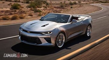 Next generation Chevrolet Camaro convertible teased [Update - Leaked]