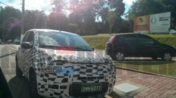 Fiat's low-cost hatchback (X1H) tests in the Uno' body - Brazil