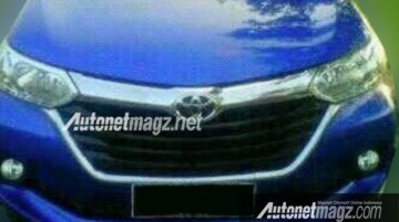 Toyota Avanza facelift (Ertiga-rival) leaks with new front and rear - Spied