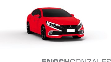 Next generation Mitsubishi Lancer could be made in-house - Rendering