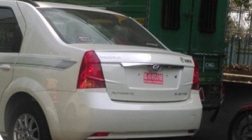 IAB reader snaps the Mahindra Verito EV ahead of launch - Spied