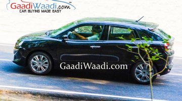 Maruti YRA (Honda Jazz rival) spotted with mild camouflage - Spied