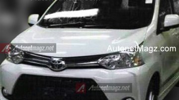 2015 Toyota Avanza Veloz (facelift) leaked in spyshots - Indonesia