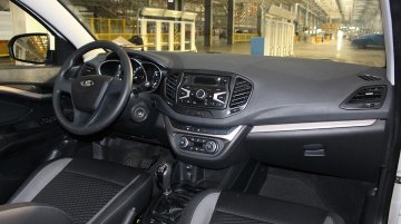 Production-spec Lada Vesta interior snapped - Spied