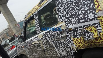 Mahindra U301 - Spyshots