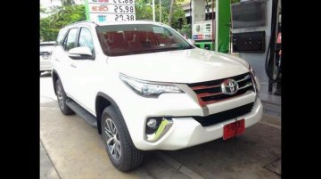 2016 Toyota Fortuner spied