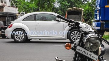 Latest VW Beetle caught testing on Indian roads - Spied