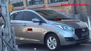 2016 Hyundai HB20 (facelift) caught undisguised - Spied