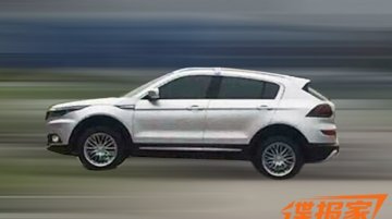 2016 Qoros SUV spotted undisguised - Spied