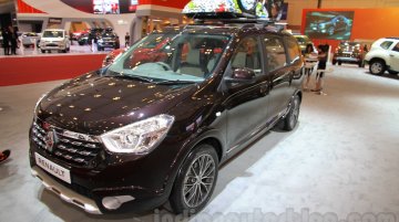 India-made Renault Lodgy with LED DRLs, projector headlamps - GIIAS 2015