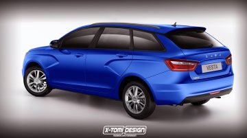 Lada Vesta station wagon - Rendering