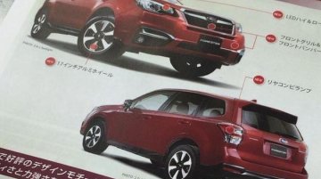 2016 Subaru Forester (facelift) revealed via scanned brochure - Report