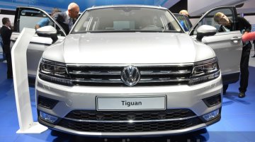 2016 Volkswagen Tiguan at the 2015 Frankfurt Motor Show
