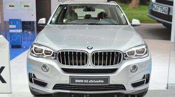 The BMW X5 xDrive40e at the 2015 Frankfurt Motor Show