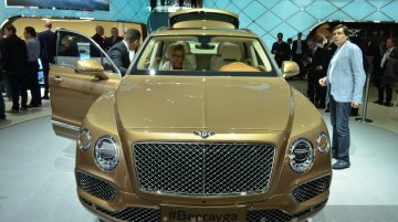 Bentley Bentayga - 2015 Frankfurt Motor Show Live