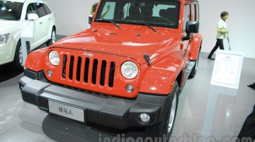 Jeep Wrangler Unlimited Sahara edition – 2015 Chengdu Motor Show Live