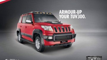 Mahindra TUV300 Accessories (Official Photos)